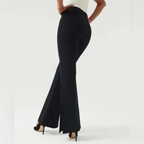 SPANX The Perfect Ponte Double Slit Flare Pants Tall NWT - Picture 4 of 12